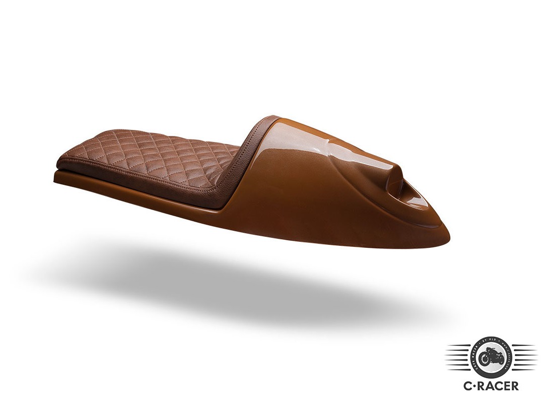 C-Racer "Long Classic A" edition Universal Cafe Racer Seat and Tail Fairing - SCR2.1 C-Racer "Long Classic A" edition Universal Cafe Racer Seat and Tail Fairing - SCR2.1